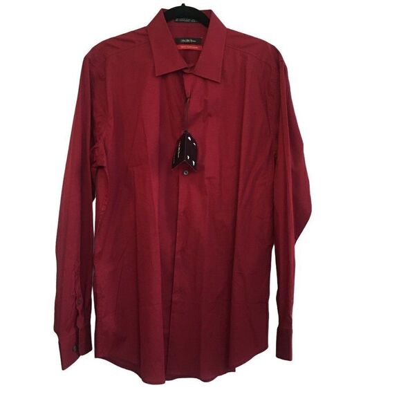 Saks Fifth Avenue trim fit Coupe Ajustee shirt - Picture 1 of 8